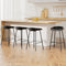 Artiss 4x Metal Bar Stools Counter Kitchen Stool Set