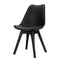 Artiss Dining Chairs Set of 4 Black Leather Replica DSW