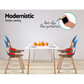 Artiss Dining Chair Set of 2 Fabric Retro DSW Replica