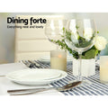 Artiss Round Dining Table 90CM White 4 Seater