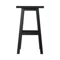Artiss Bar Stools x2 Wooden Kitchen Counter Chairs Black