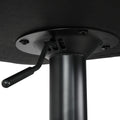 Artiss 2x Bar Stools Swivel Gas Lift Kitchen Black