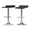 Artiss Bar Stools x2 Faux Leather Black Counter Height