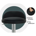 Artiss Bar Stools 4x PU Leather Gas Lift Black