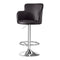 Artiss Leather Bar Stool Swivel Adjustable PU Counter Chair Brown