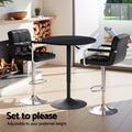 Artiss Bar Table and 2 Stools Set Dining Kitchen Cafe Pub