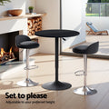 Artiss Bar Table 2 Stools Set Dining Kitchen Cafe Pub Desk