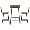 Artiss Industrial Bar Table Stools Set 2 Dining Kitchen Cafe Chairs