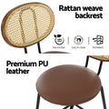 Artiss Industrial Bar Table Stools Set 2 Dining Kitchen Cafe Chairs