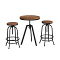 Artiss Bar Stools Set 2 Industrial Kitchen Dining Cafe Chairs