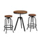 Artiss Bar Stools Set 2 Industrial Kitchen Dining Cafe Chairs