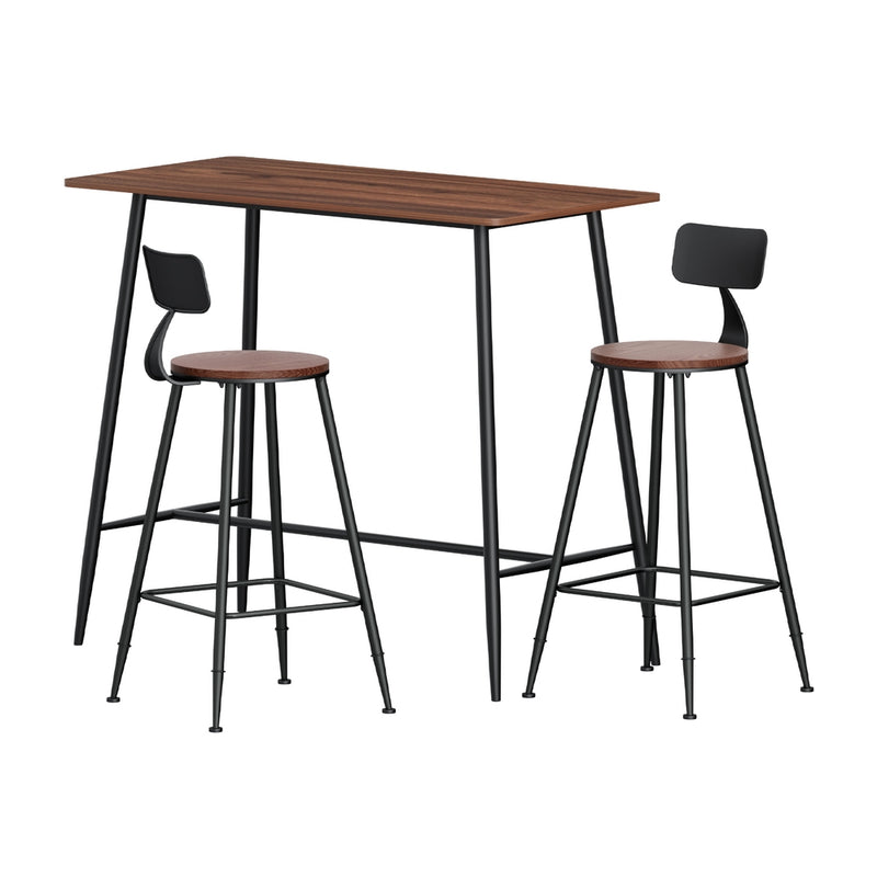 Artiss Bar Table Stools Set Dining Kitchen Cafe Pub Desk Chairs