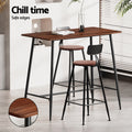 Artiss Bar Table Stools Set Dining Kitchen Cafe Pub Desk Chairs