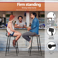 Artiss Bar Table Stools Set Dining Kitchen Cafe Pub Desk Chairs