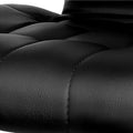 Artiss 2x Bar Stools Gas Lift Padded Leather Black