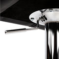 Artiss 2x Bar Stools Gas Lift Padded Leather Black