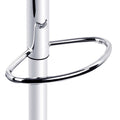 Artiss 2x Bar Stools Gas Lift Leather Padded White