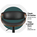 Artiss 2x Bar Stools Gas Lift Leather Armrest
