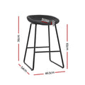 Artiss 2x Bar Stools PU Leather Metal Kitchen Counter Dining Chairs