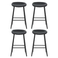 Artiss 4x Bar Stools Kitchen Dining Chairs Counter Stool PU Leather Metal