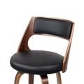 Artiss 2x Bar Stools Swivel Leather 65cm Height