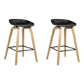 Artiss 2x Wooden Bar Stools