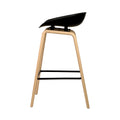 Artiss 2x Wooden Bar Stools
