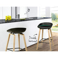 Artiss 2x Wooden Bar Stools