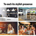 Artiss 2x Wooden Bar Stools