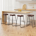 Artiss 4x Tractor Seat Bar Stools 65cm Height