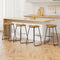 Artiss 4x Bar Stools Tractor Seat 65cm Wooden