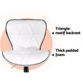 Artiss 4x Bar Stools Gas Lift Leather White Seat