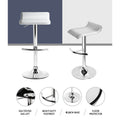 Artiss 4x Bar Stools White Adjustable Gas Lift Swivel Chairs