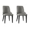 Artiss Dining Chairs Set of 2 Grey Linen Fabric