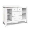 Keezi Baby Changing Table with Drawers Diaper Storage Cabinet