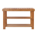 Artiss Shoe Rack Bench 10 Pairs Bamboo Storage Organiser