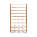 Artiss Shoe Rack Cabinet Bamboo 10-Tier 50 Pairs Storage