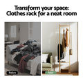 Artiss Bamboo Clothes Rack Airer Coat Stand Hanger