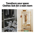 Artiss Clothes Rack 169cm Wardrobe Coat Stand Metal