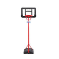 Everfit Adjustable 1.6M Kids Basketball Hoop Stand System Portable Wheeled Base