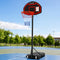 Everfit 2.1M Basketball Hoop Stand Adjustable Portable Kids Black