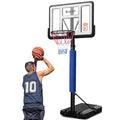 Everfit Basketball Hoop Stand 3.05M Adjustable Height Portable Blue