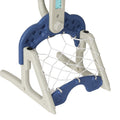 Keezi Kids Basketball Hoop Adjustable 6-in-1 Sports Centre Blue