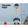 Keezi Kids Basketball Hoop Adjustable 6-in-1 Sports Centre Blue