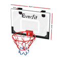 Everfit 23in Basketball Hoop Door Wall Mount Kids Black Sports