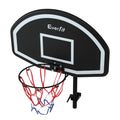 Everfit Kids Basketball Hoop with Ball and Pump Fit for Trampoline 25mm-32mm Poles Black