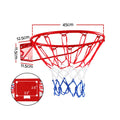 Everfit Basketball Ring 45cm Hoop Rim Goal Net