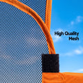 Basketball Defender Dummy 155-275cm Adjustable Shooting Passing Training Mannequin Black Orange