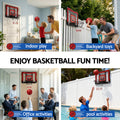 Everfit Mini Basketball Hoop Over Door LED Scoreboard 40x30cm Kids