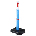 Keezi Kids Basketball Hoop Stand Adjustable Height Baseball Set Blue